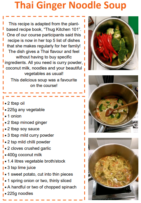 thai ginger noodle soup recipe