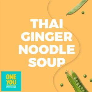thai ginger noodle soup